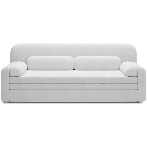ELTAP Bijela sklopiva/s prostorom za odlaganje sofa od bouclé tkanine 236 cm Elioss – Cene