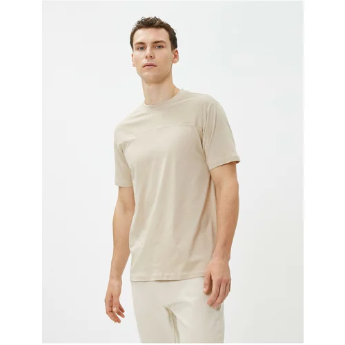 Koton T-Shirt - Ecru - Regular fit