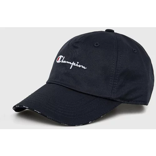 Champion Kapa sa šiltom boja: tamno plava, s tiskom