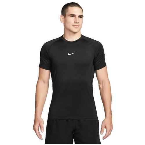 Nike Majice s kratkimi rokavi T-shirt Pro Dri-Fit Slim Črna Cene