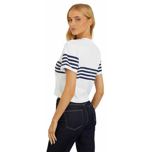 Guess - - Bela mornarska ženska majica Cene