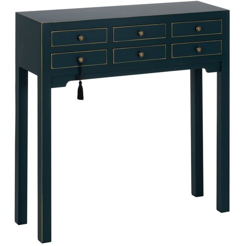 Ixia Plavi pomoćni stol 26x85 cm Diana – Cijene