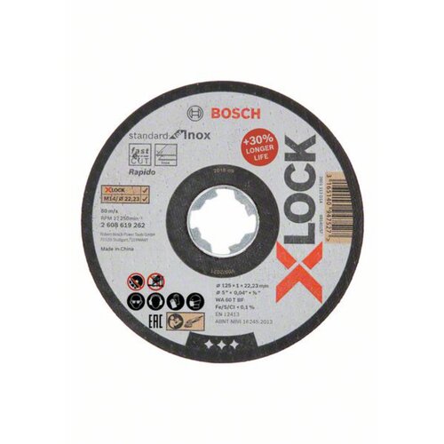 Bosch X-LOCK Rezac 125x1,0 Std f INO Slike