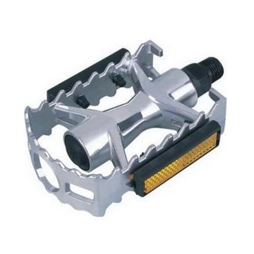  *PEDALE MTB ALU 9/16&amp;quot; FP-961 SILVER Slike