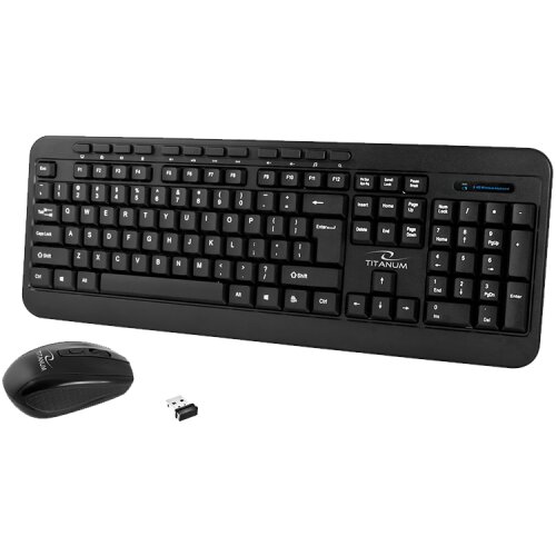 Titanum Tastatura i mi&scaron; wireless 2,4GHz AKRON TK109 Cijene