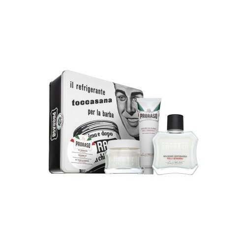 Proraso darčekov&aacute; sada Vintage Selection Beard Care Sensitive Kit 100 ml + 100 ml + 150 ml Cijene