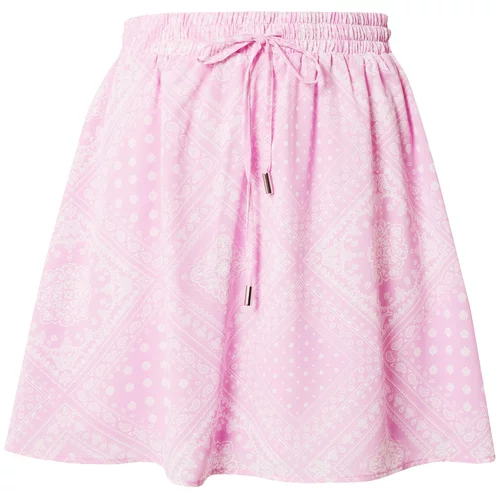 SISTERS POINT Suknja 'VAIRA' roza / prljavo bijela