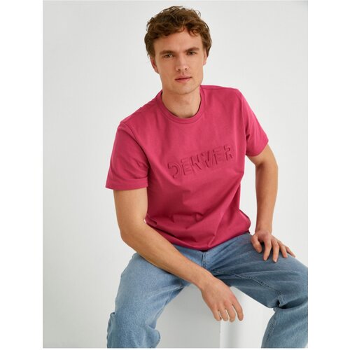 Koton T-Shirt - Pink - Regular Slike