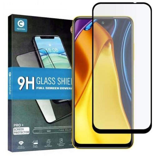 Mocolo 3D zakrivljeno potpuno ljepljivo staklo za Huawei Nova 9 SE / Honor 50 SE - crno Slike