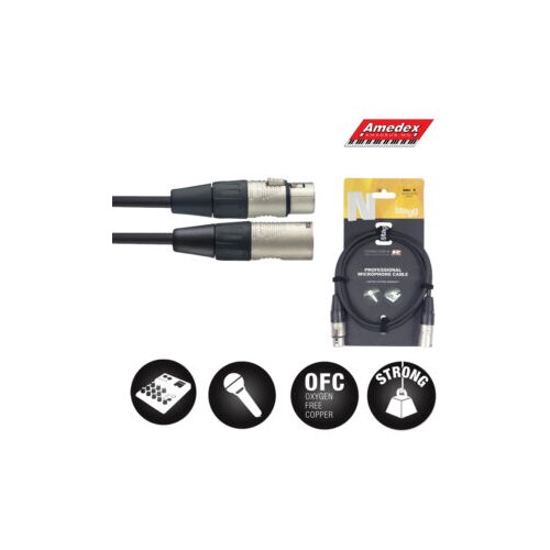 Kabal MIK. STAGG NMC20R (XLRf-XLRm) 20M DLX Cijene