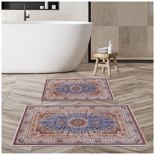 Lessentiel Maison prostirka za kupatilo KT443 2 komada Slike
