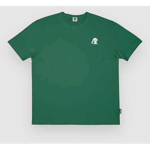 The Dudes Mates Classic T-shirt bottle green Cene