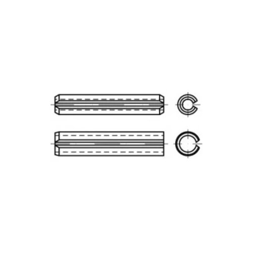Toolcraft Stezni tuljci Čelik za opruge TO-5434467 25 ST Slike
