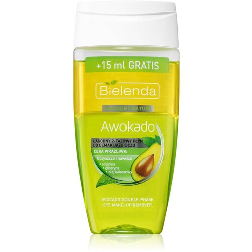 Bielenda Avocado nježno dvofazno sredstvao za uklanjanje make-upa za osjetljive oči 140 ml Cijene