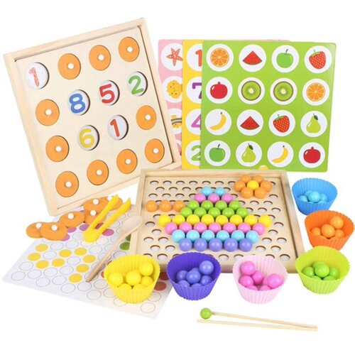 Aga4Kids MR6101 Drveni obrazovni set Slike