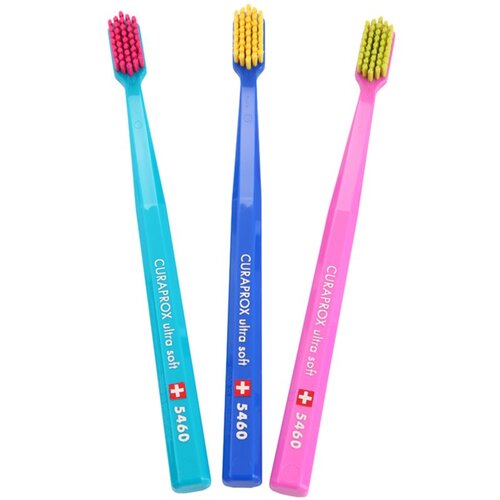 Curaprox 5460 Ultra Soft četkice za zube ultra soft 3 kom varijante boja 3 kom Slike