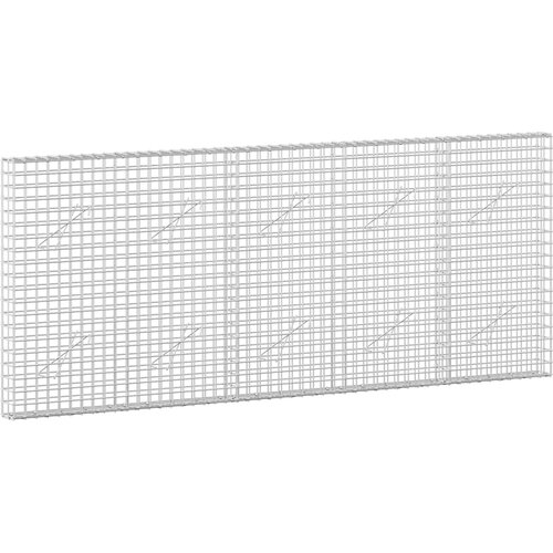  Gabion s 5 mm žicom i mrežom 5x5 cm 250x10x100 cm Slike