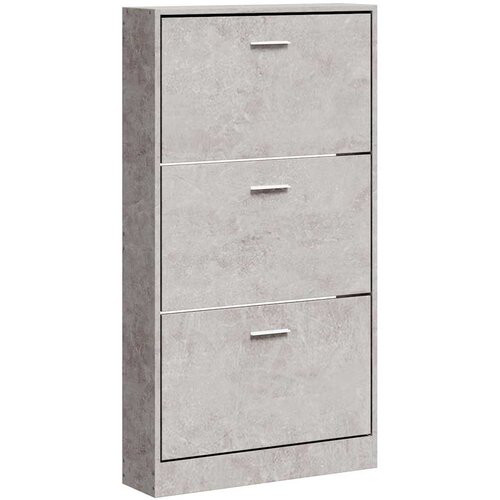  za cipele boja betona 59x17x108 cm konstruirano drvo Slike