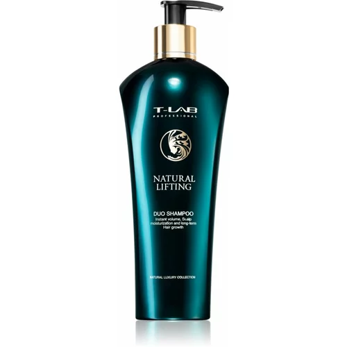 T-LAB Professional Natural Lifting šampon za volumen za pospeševanje rasti las 300 ml