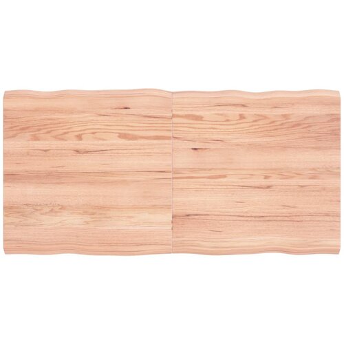 VidaXL Mizna plo&amp;scaron;ča sv. rjava 120x60x4 cm obdelana trdna hrastovina Slike