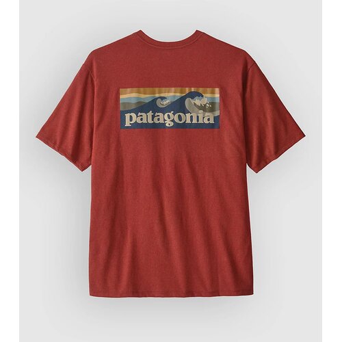 Patagonia Boardshort Logo Pocket Responsibili T-shirt rusty red Cene