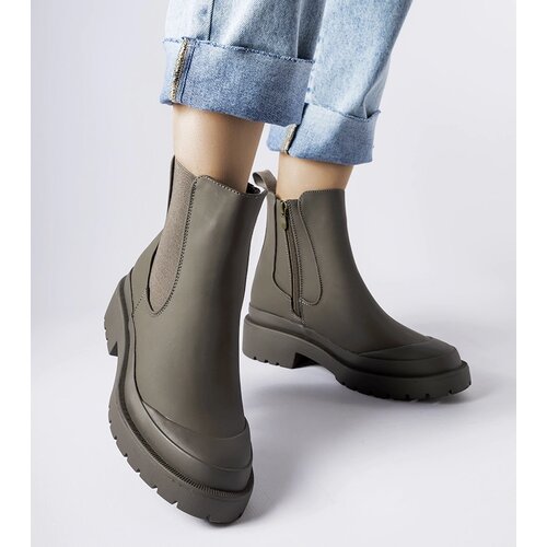 Gemre Green women's ankle boots Detis Cene