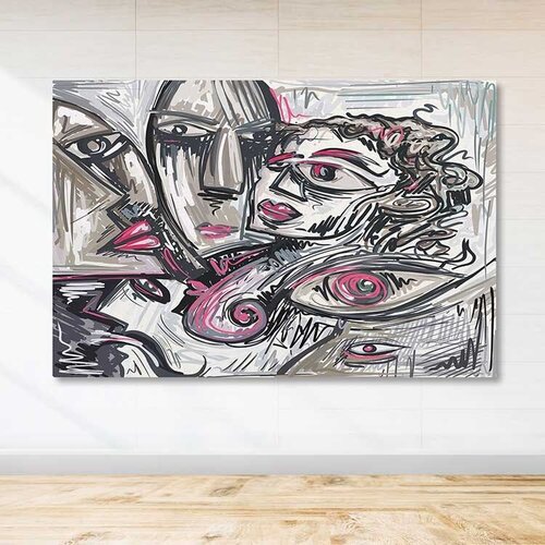 Wallity Slika za zid DEV03250100140, 100x140 cm Cene