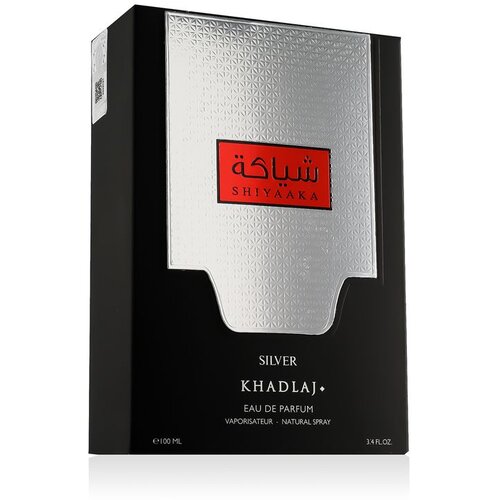 Khadlaj Shiyaaka Silver Eau De Parfum 100 ml za mu&amp;scaron;karce Slike