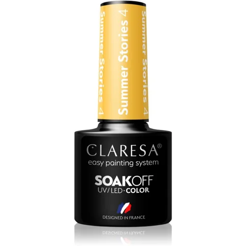 Claresa SoakOff UV/LED Color Summer Stories gel lak za nokte nijansa 4 5 g