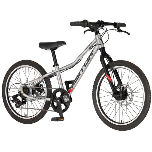 Visitor bicikl junior 20 proxy d2 20" tvrda alu 11" disk dupli 7 brzina 115-135cm (20") srebrni 1203145 Cene