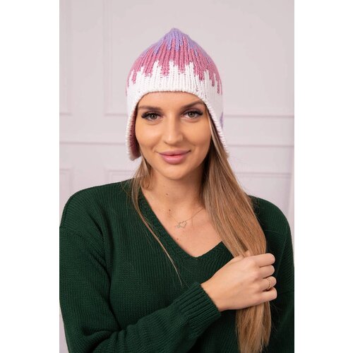 Kesi marka niezdefiniowana Women&amp;#039;s cap Nikol K405 purple+dark pink+white Slike