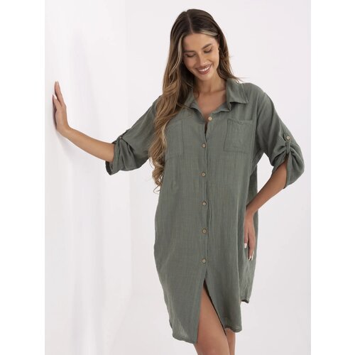 Och Bella Dress-TW-SK-BI-22263.00-khaki Slike