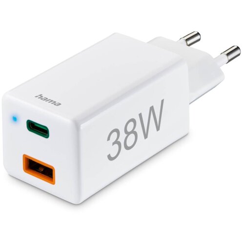  HAMA glava, USB-C+A, QC 3.0, 38W Cene