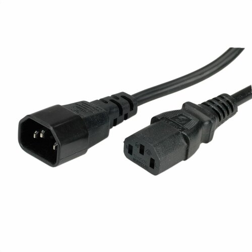 Secomp value monitor/ups power kabl, iec 320 C14 - C13, black, 3.0m Slike