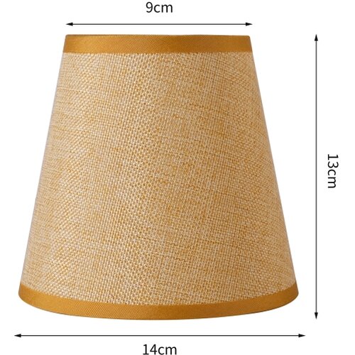 Brilagi univerzalni abažur nubila E27 13x9 cm svetlo braon Slike