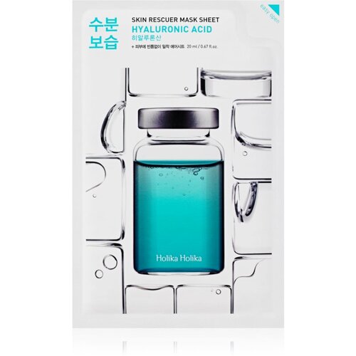 Holika Holika Skin Rescuer Hyaluronic Acid vlažilna tekstilna maska s hialuronsko kislino 20 ml Cene