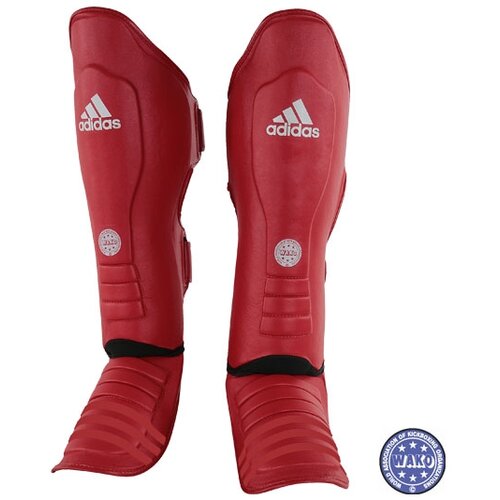 PrideShop Kickboks ščitniki za golen in nart Adidas - WAKO - Rdeča , XXL Cene