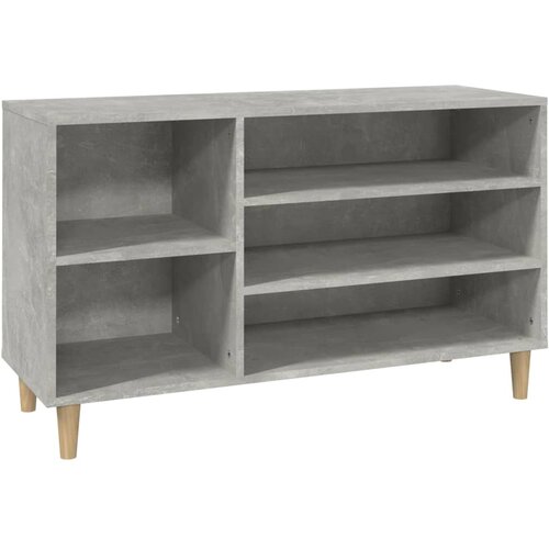 Maison Chic Omarica za obutev - Kopa za čevlje betonsko siva 102x36x60 cm inženirski les, (21777304) Slike