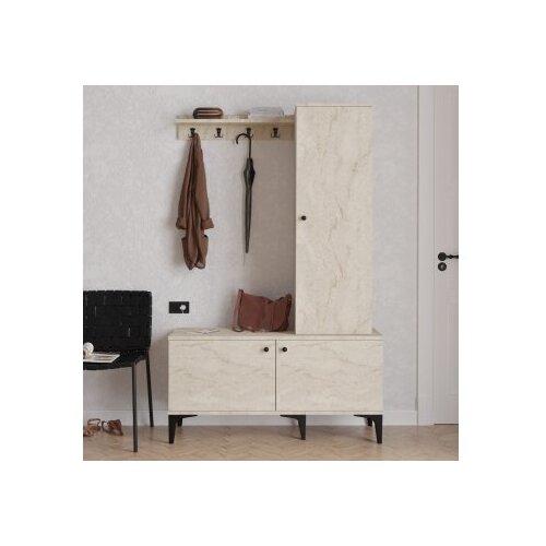 Hanah home cipelarnik sa čivilukom lex travertine Cene