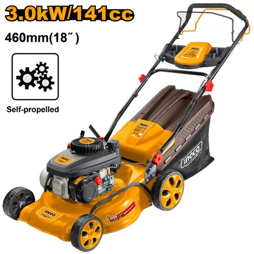 Motorna samohodna kosačica GLM141182 3KW SUPER INGCO Cene