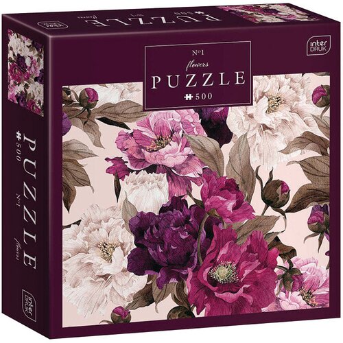 Puzzle 500 KOM FLOWERS 1 INTERDRUK Cene