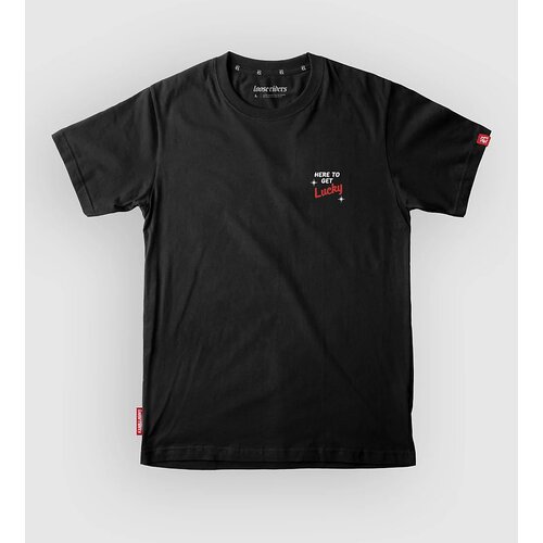 Loose Riders Here To Get Lucky Tech Tee black Slike