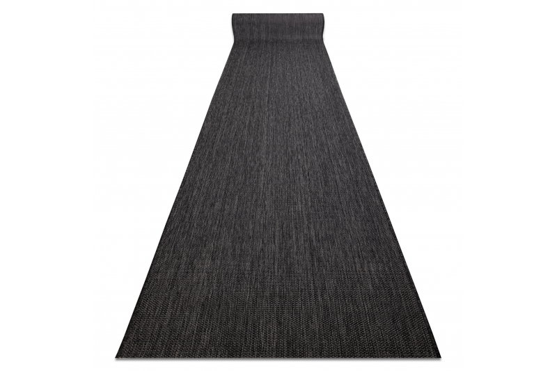 RugsX Preproga v videzu sisala SION Melange plosko tkanje črna 80 80x570 cm, (5000176552) Cene