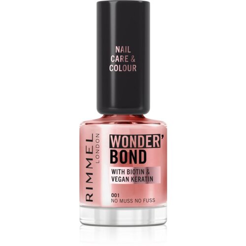 Rimmel London Wonder&amp;#039;Bond lak za nohte odtenek 12 ml Slike