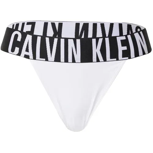 Calvin Klein Underwear Tangice črna / bela