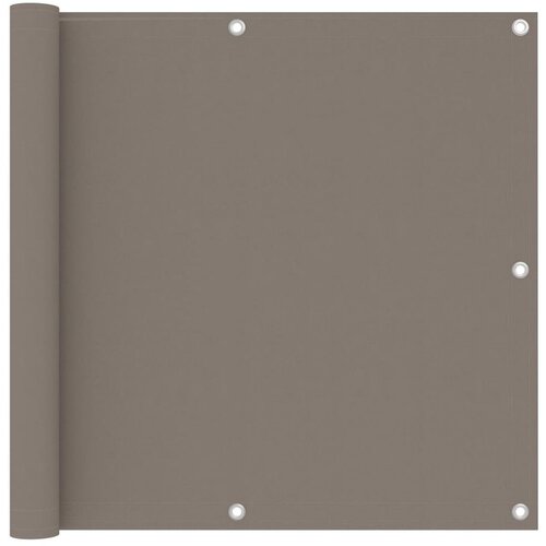 Balkonski Balkonsko platno taupe 90x400 cm oksford blago, (20610686) Slike