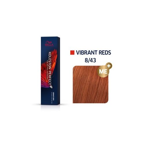 Wella Professionals Koleston Perfect Me+ Vibrant Reds profesionalna trajna barva las 8/43 60 ml Slike