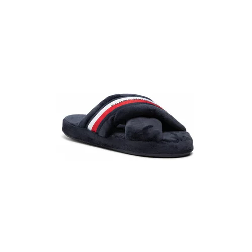 Tommy Hilfiger Copati Comfy Home Slippers With Straps FW0FW06587 Mornarsko modra