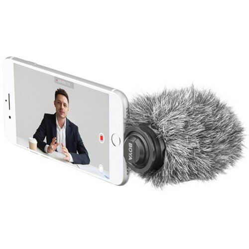Boya DM 200 Plug-In f&amp;uuml;r IOS Ger&amp;auml;te Mikrofon f&amp;uuml;r Smartphone Slike