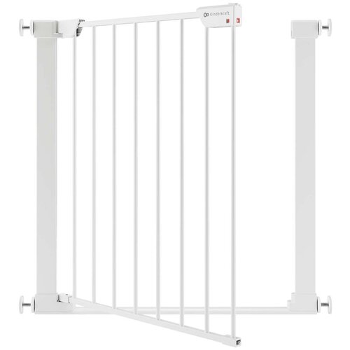 Kinderkraft varnostna ograja safe snap&trade; white Cene